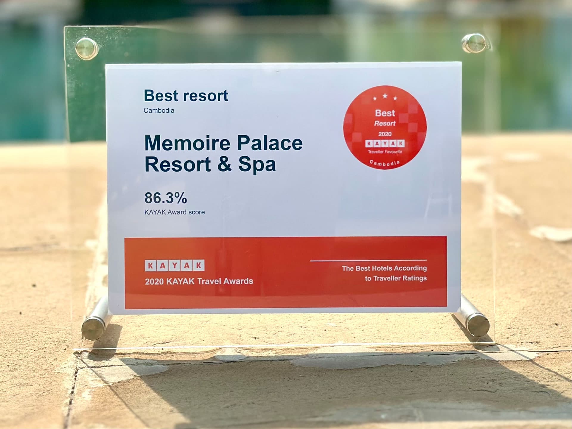 Kayak Best Resort Awards
